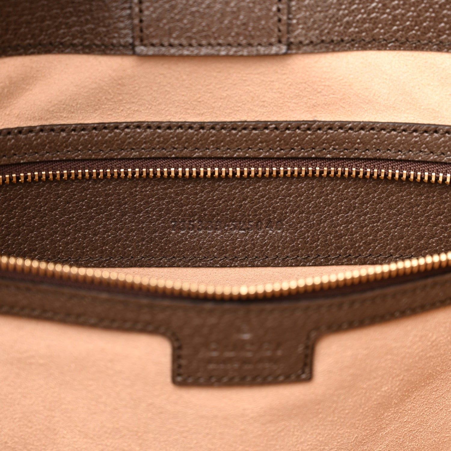 Gucci GG Supreme Monogram Medium Ophidia Shopping Tote Brown 7 of 10