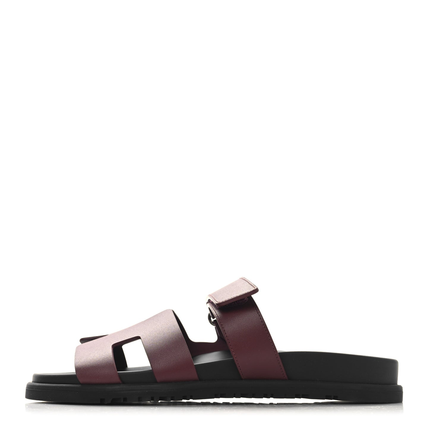 Calfskin Womens Chypre Sandals 38.5 Rouge H