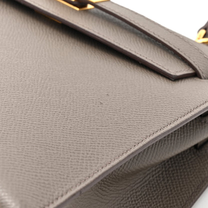 Hermes Epsom Kelly Sellier 25 Etain 13 of 17