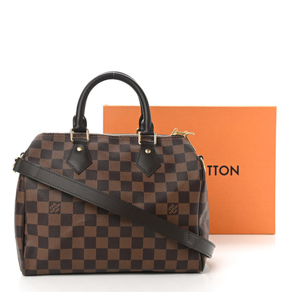 Louis Vuitton Damier Ebene Speedy Bandouliere 25 11 of 11
