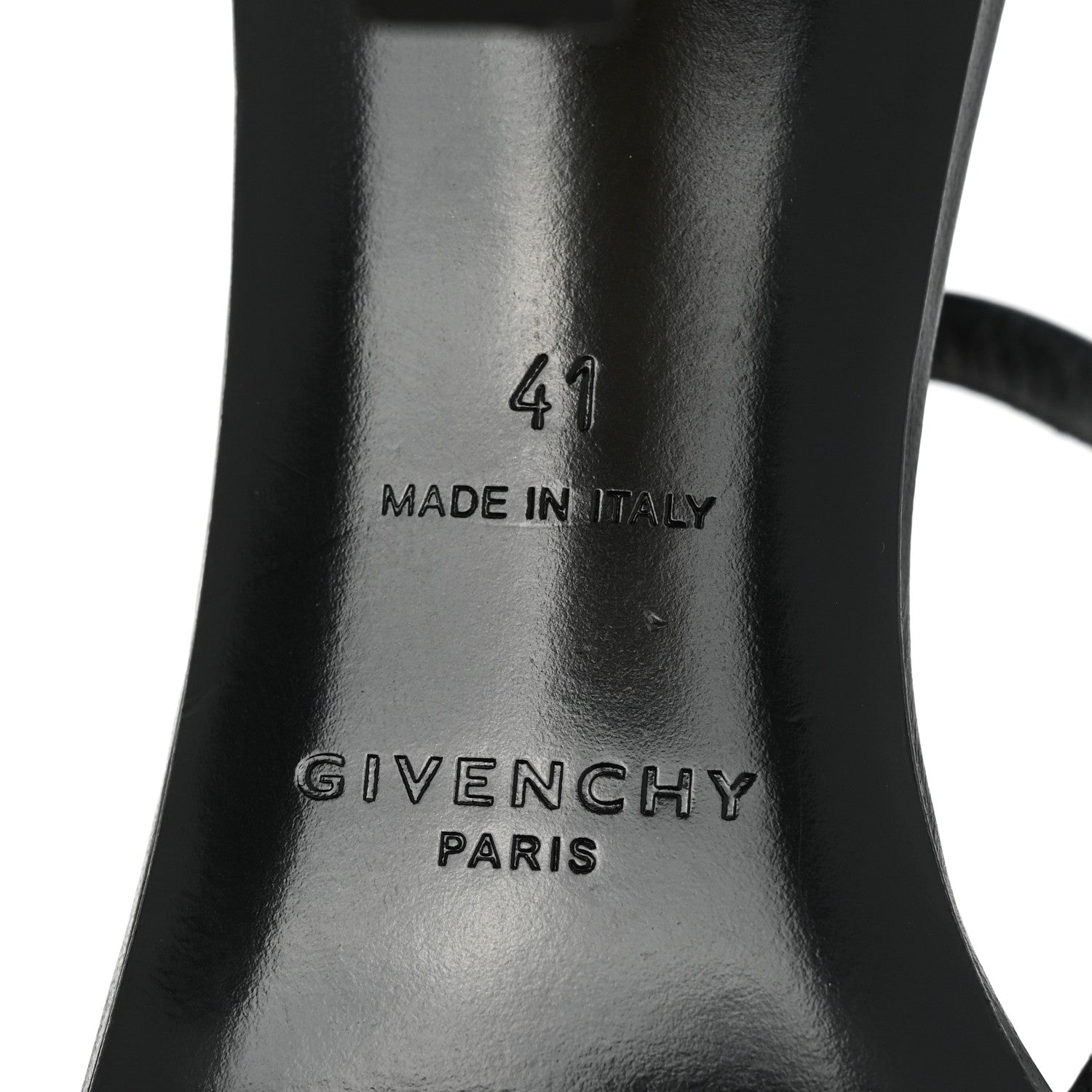 Givenchy Smooth Nappa G Cube 85mm Sandals 41 Black 7 of 11