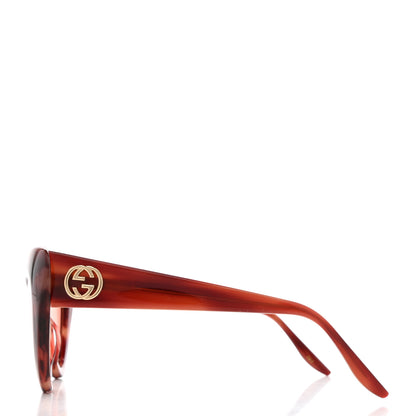 Gucci Cat Eye Sunglasses GG0895S Havana 3 of 8