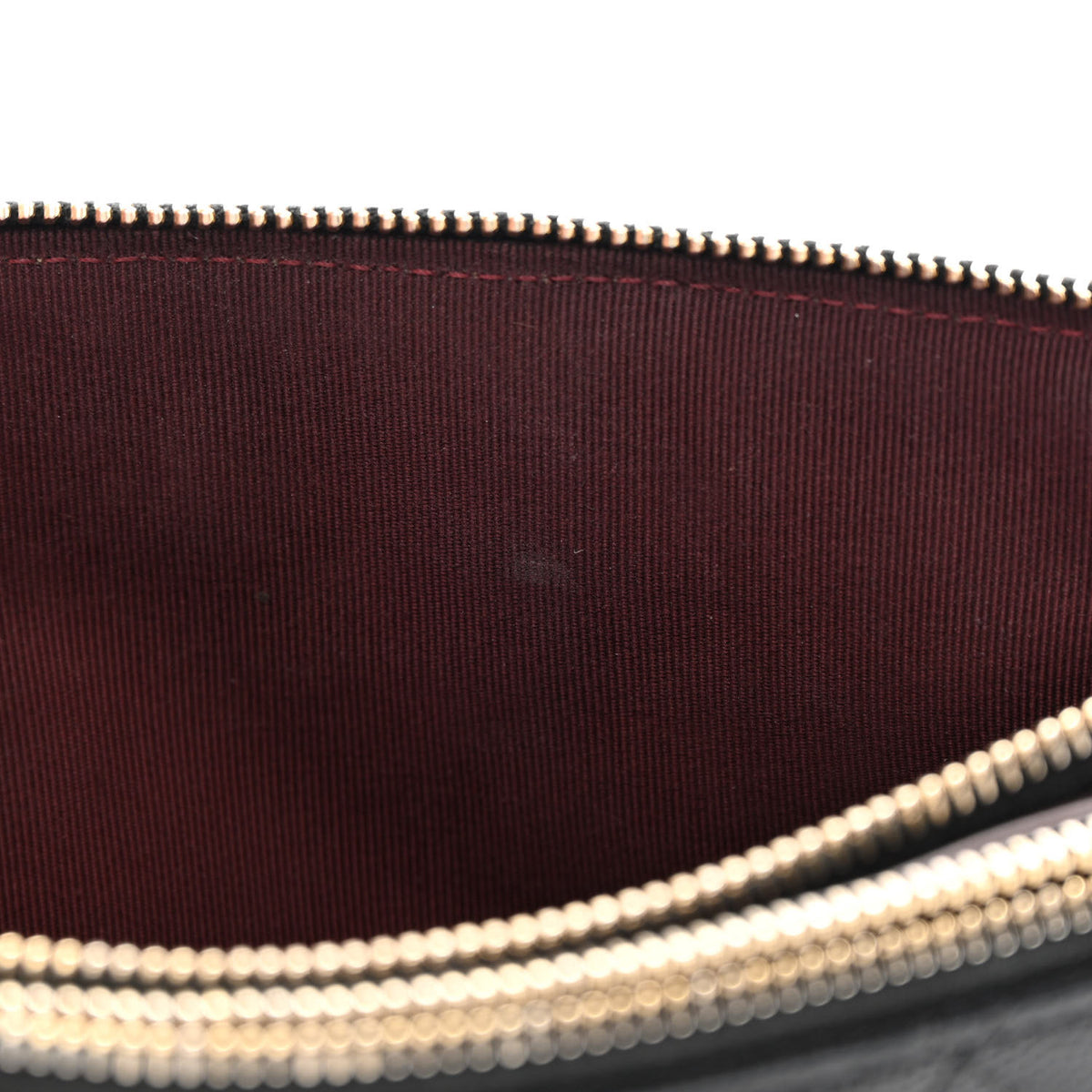 Caviar Quilted Small Clutch With Chain Black