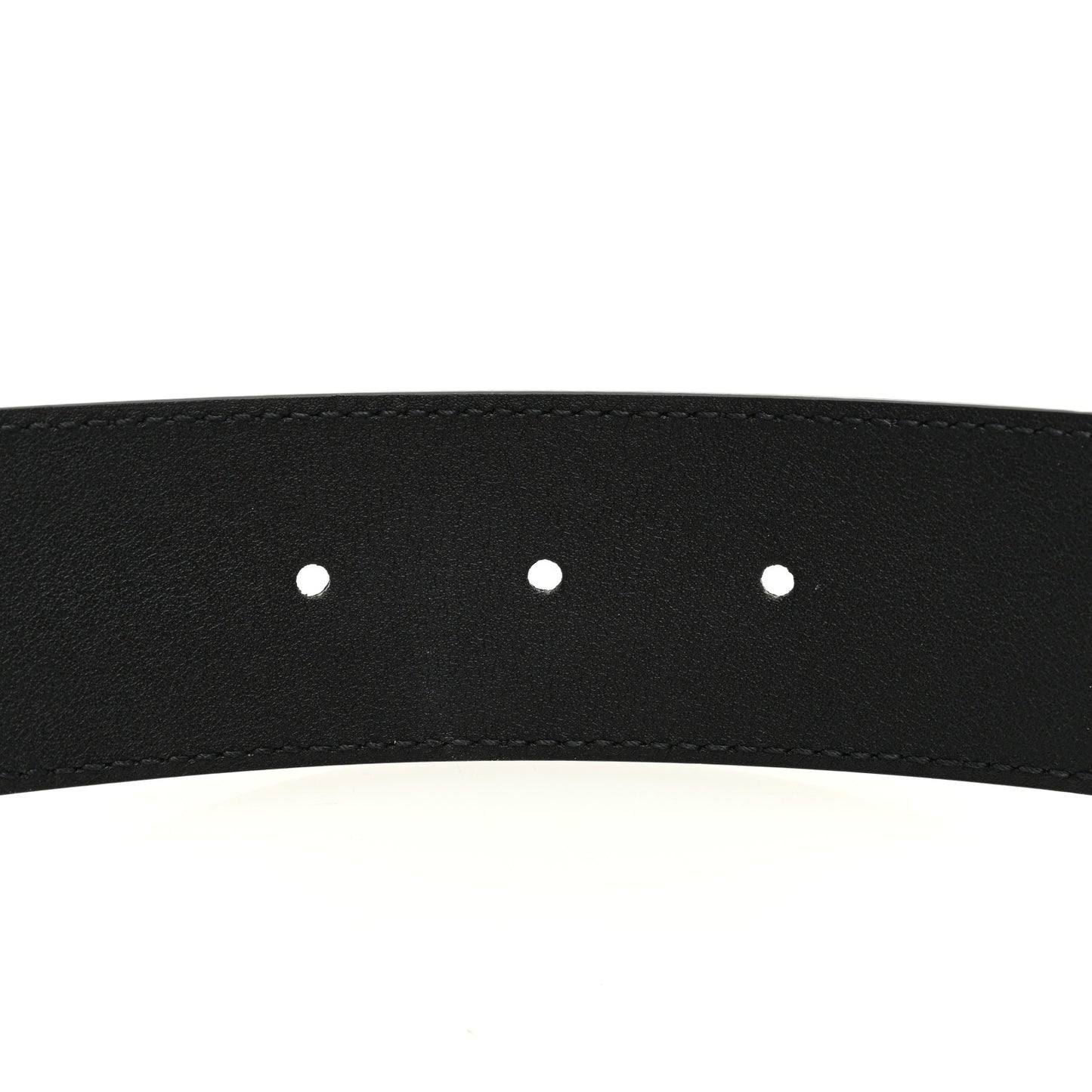 Moon Calfskin Scales Double G 40mm Belt 75 30 Black