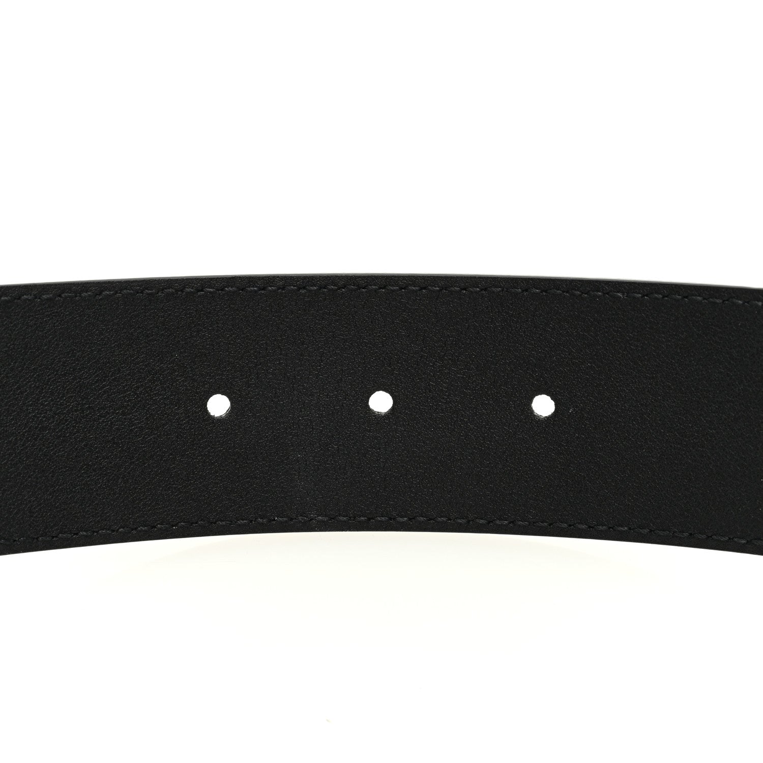 Gucci Moon Calfskin Scales Double G 40mm Belt 75 30 Black 4 of 4