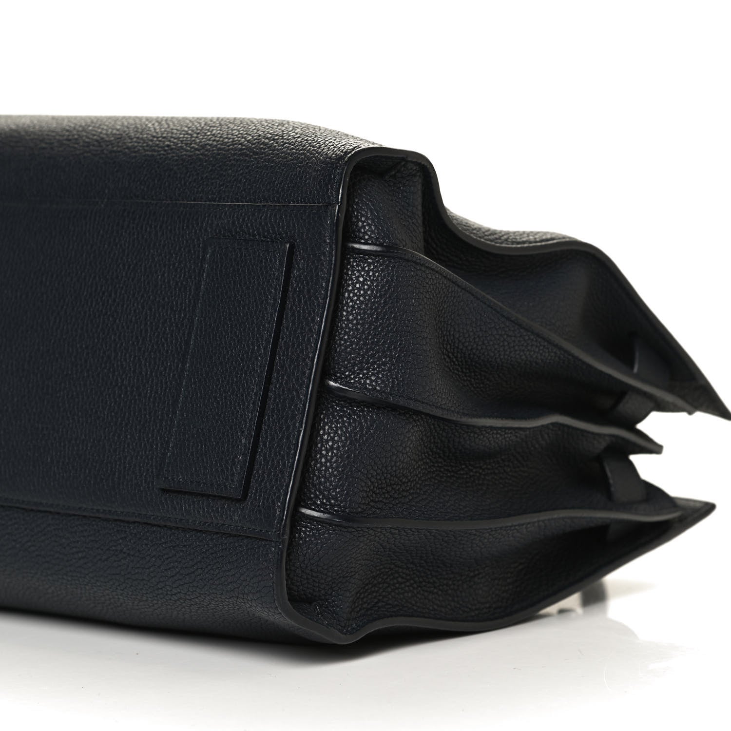 Saint Laurent Grained Calfskin Small Supple Sac De Jour Navy 10 of 13