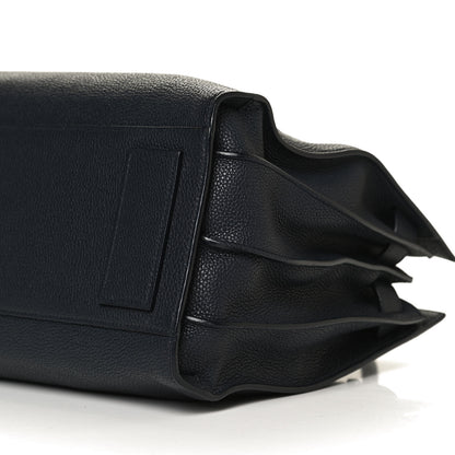 Saint Laurent Grained Calfskin Small Supple Sac De Jour Navy 10 of 13