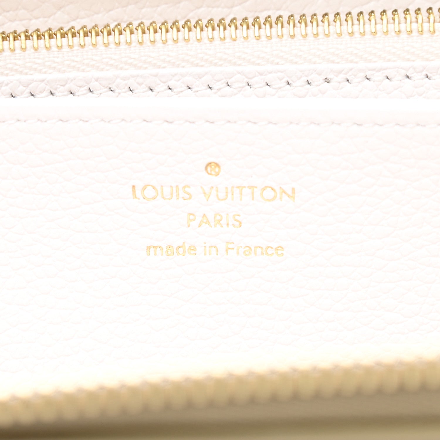 Louis Vuitton Empreinte Monogram Spring in the City Zippy Wallet Kaki Beige Cream 6 of 7