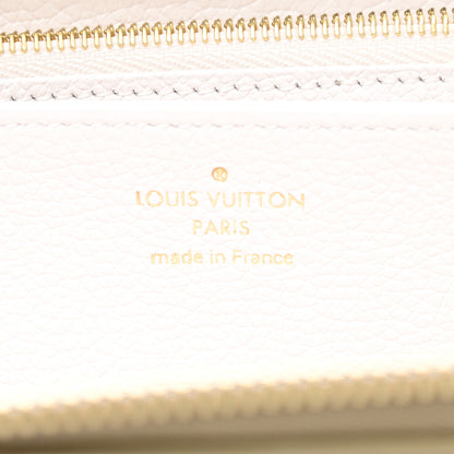 Louis Vuitton Empreinte Monogram Spring in the City Zippy Wallet Kaki Beige Cream 6 of 7