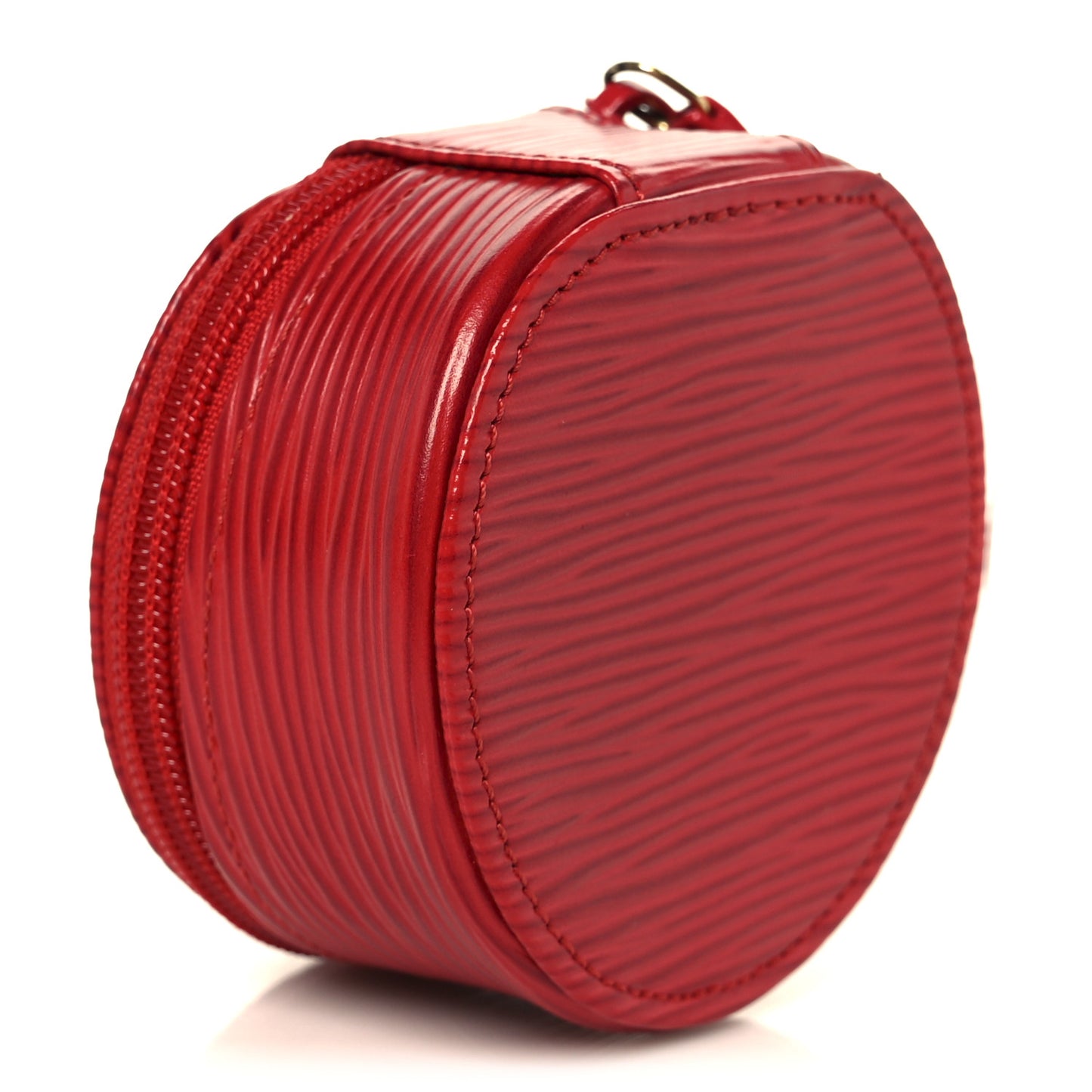 Epi Ecrin Bijoux 8cm Jewelry Box Case Castillan Red