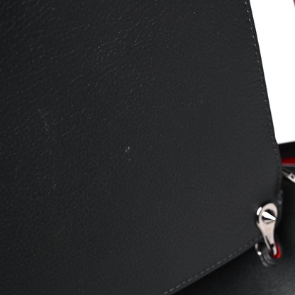 Christian Louboutin Calfskin Spikes East West Cabata Tote Charbon 9 of 13