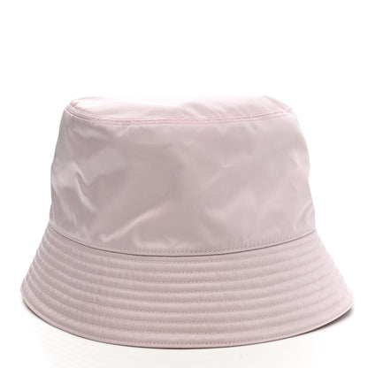 Prada Re-Nylon Metal Triangle Logo Womens Bucket Hat XL Alabastro 5 of 8