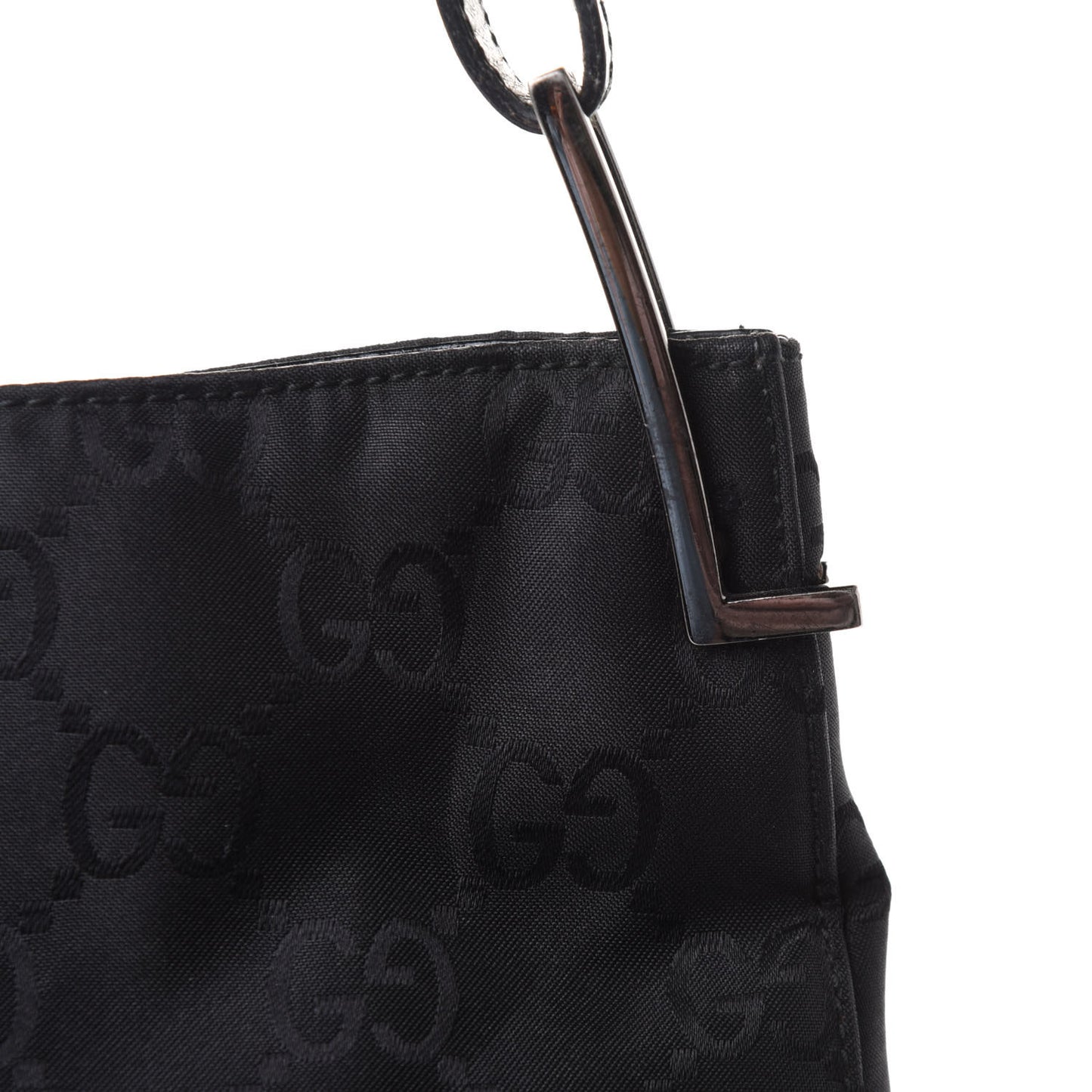 Nylon Monogram Hobo Black