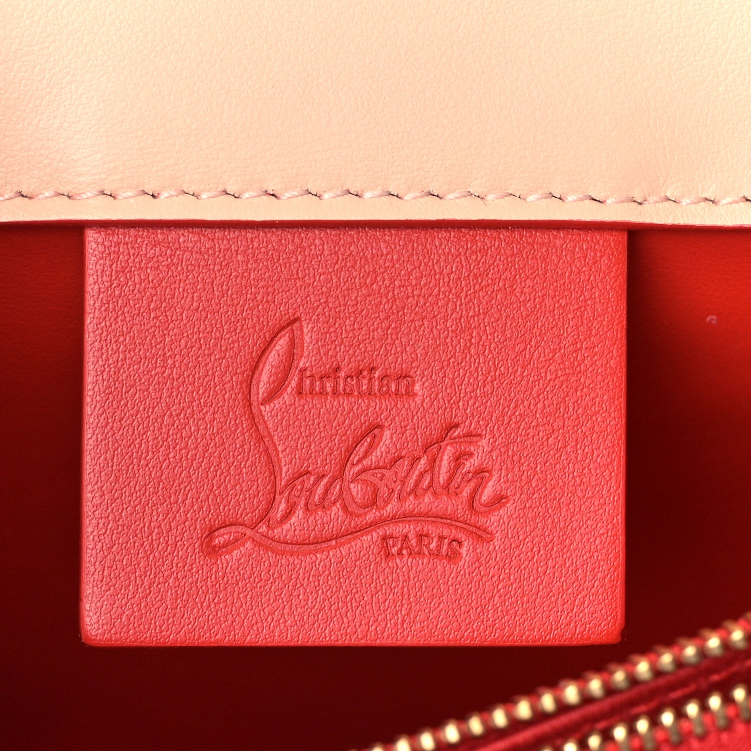 Christian Louboutin Calfskin Snakeskin Embossed Small Elisa Shoulder Bag Antoinette 5 of 7