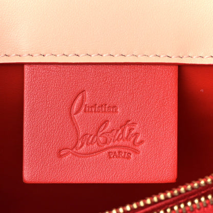 Christian Louboutin Calfskin Snakeskin Embossed Small Elisa Shoulder Bag Antoinette 5 of 7