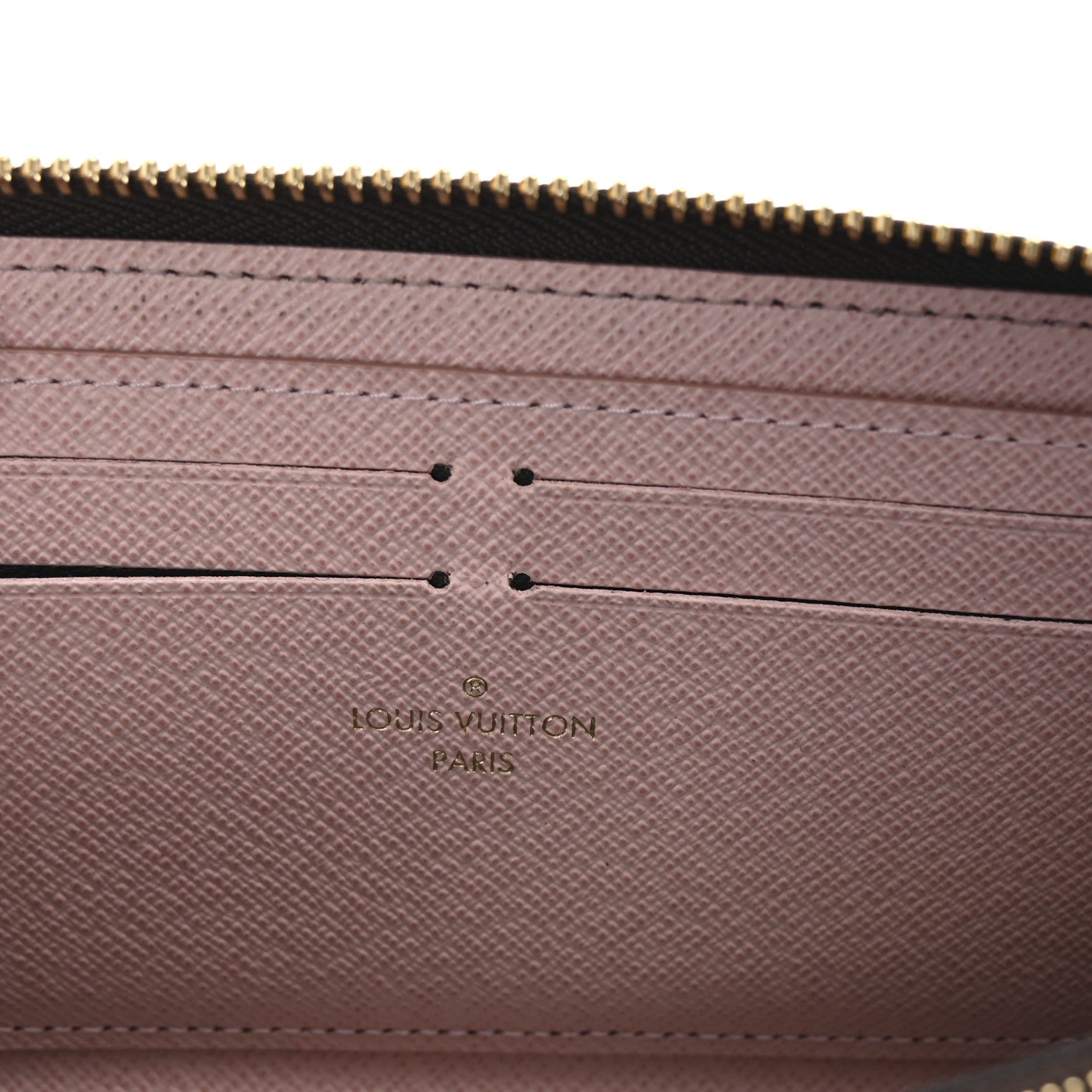 Louis Vuitton Monogram Clemence Wallet Rose Ballerine 6 of 6