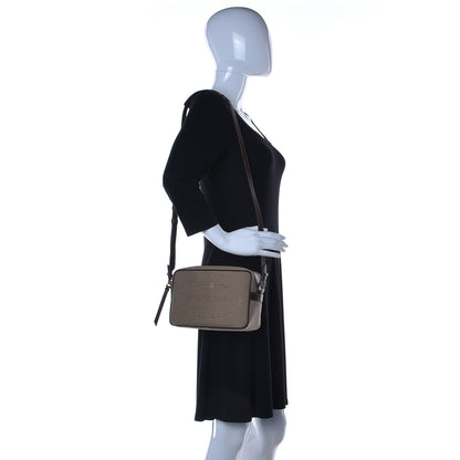 Prada Jacquard Logo Camera Bag Corda Bruciato 2 of 15