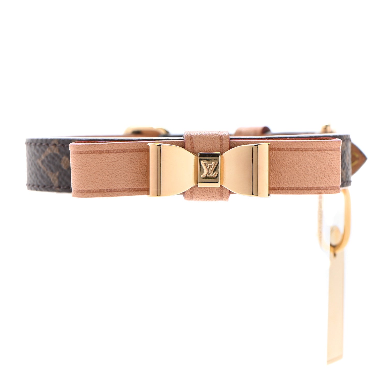 Louis Vuitton Monogram Baxter Dog Collar PM 1 of 9