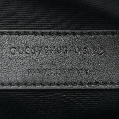 Saint Laurent Lambskin Monogram Mini Sade Tube Bag Black 7 of 12