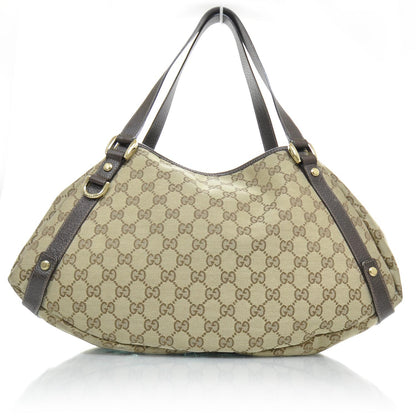 Gucci Monogram Medium Abbey Shoulder Bag Dark Brown 1 of 11