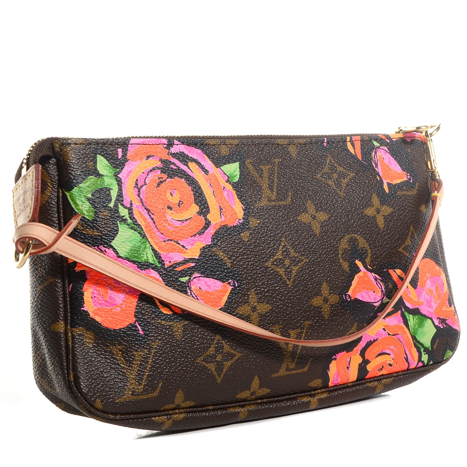 Louis Vuitton Monogram Roses Pochette Accessories 3 of 7