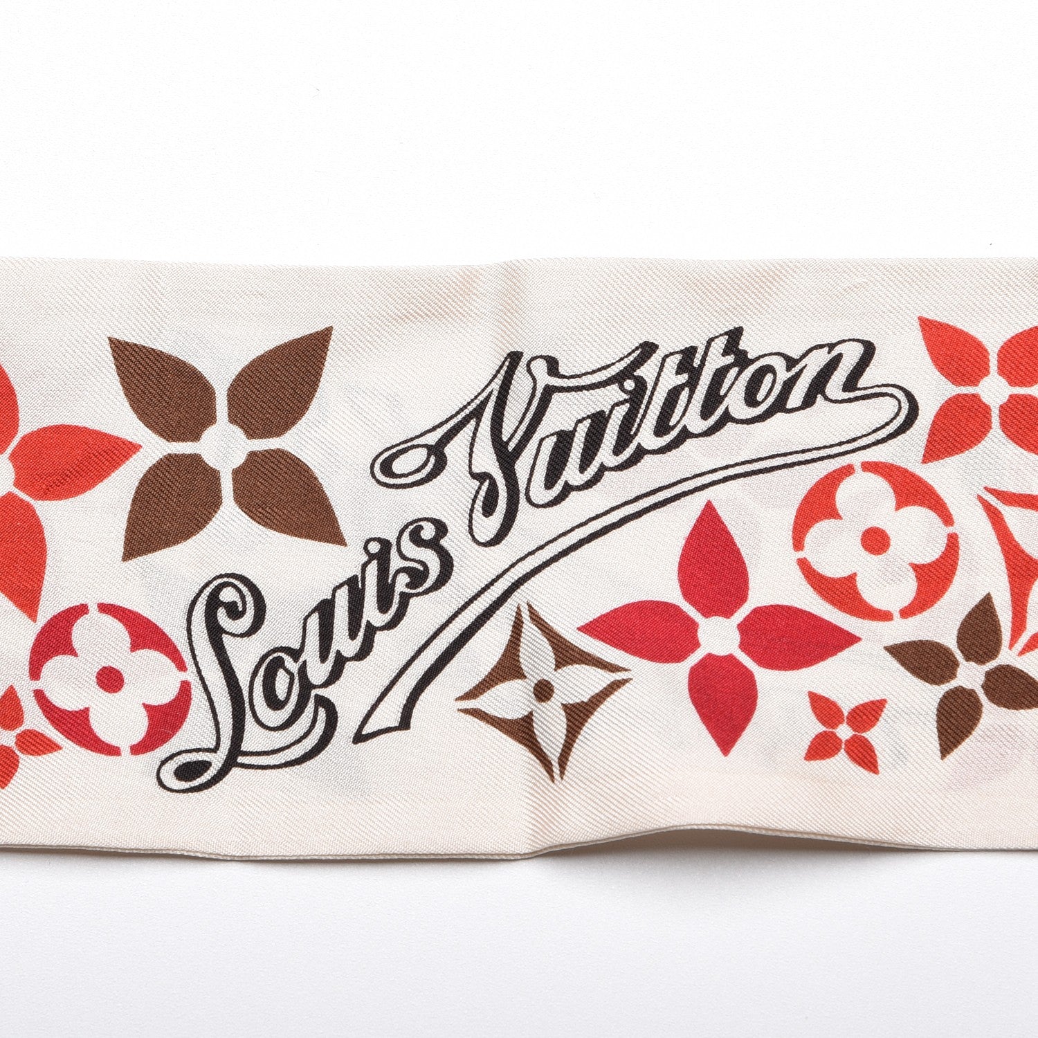 Louis Vuitton Silk Traveling Requisites Bandeau 3 of 6