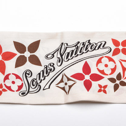Louis Vuitton Silk Traveling Requisites Bandeau 3 of 6