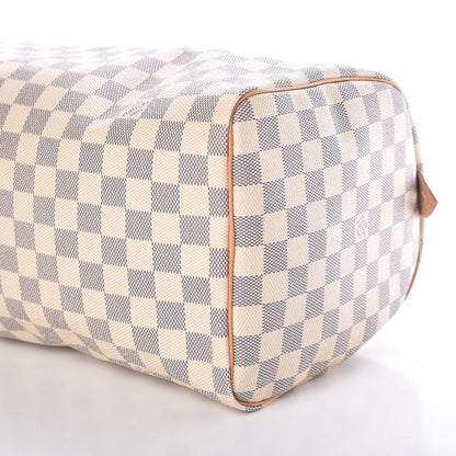 Louis Vuitton Damier Azur Speedy 30 9 of 9