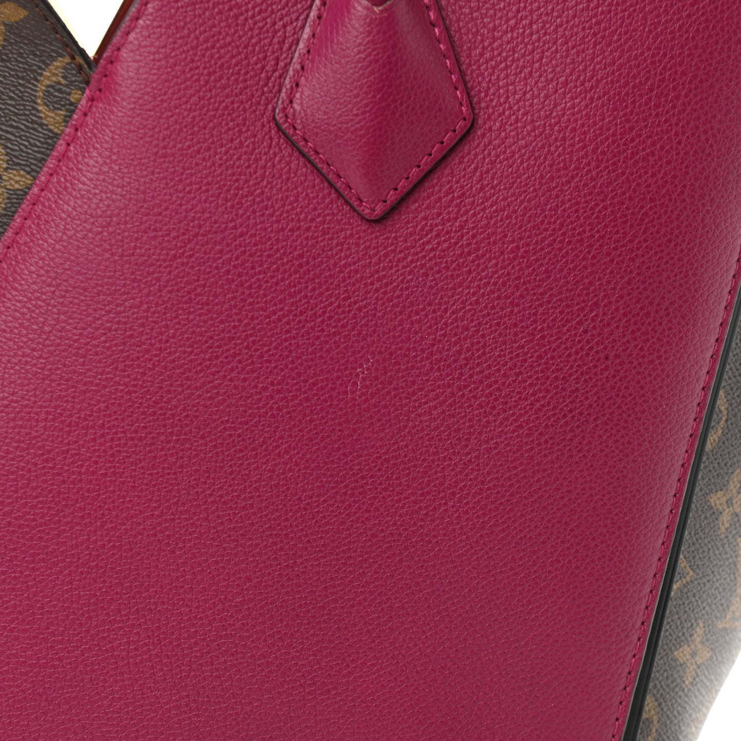Calfskin Monogram Kimono Tote Grape