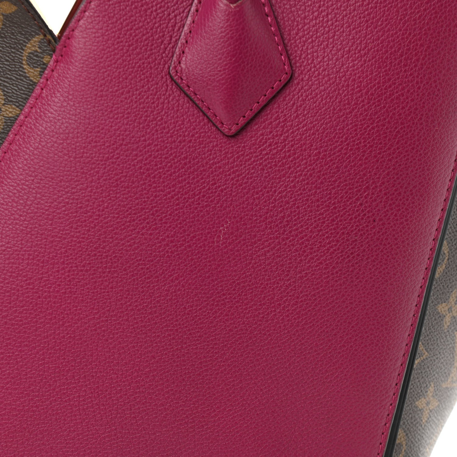 Louis Vuitton Calfskin Monogram Kimono Tote Grape 15 of 20
