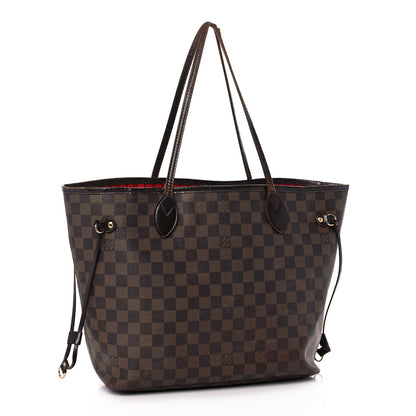 Louis Vuitton Damier Ebene Neverfull MM 3 of 19