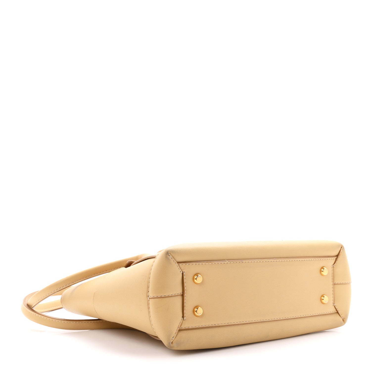 Bottega Veneta French Calfskin Maxi Intrecciato Small Arco Tapioca 4 of 11