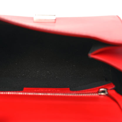 Givenchy Calfskin Mini Pandora Box Logo Strap Crossbody Bag Medium Red 5 of 11