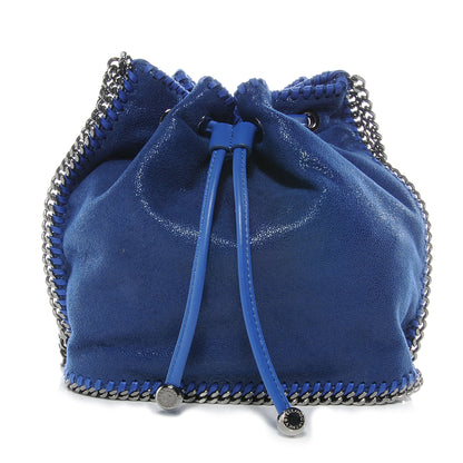 Stella McCartney Faux Leather Small Falabella Shoulder Bag Blue 1 of 16