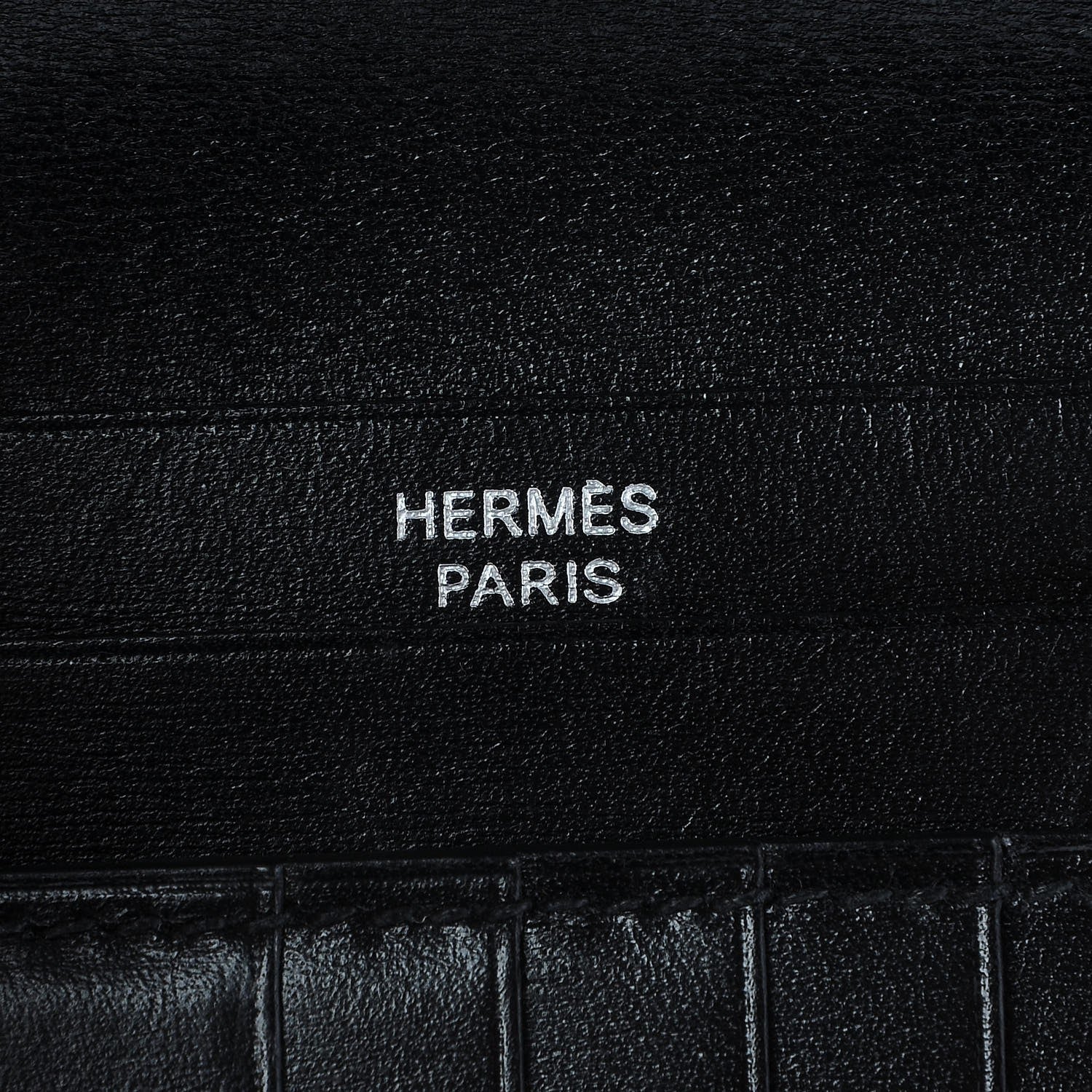 Hermes Box Bearn Compact Wallet Black 6 of 8