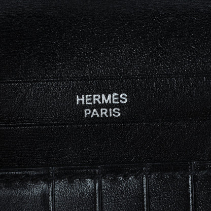 Hermes Box Bearn Compact Wallet Black 6 of 8