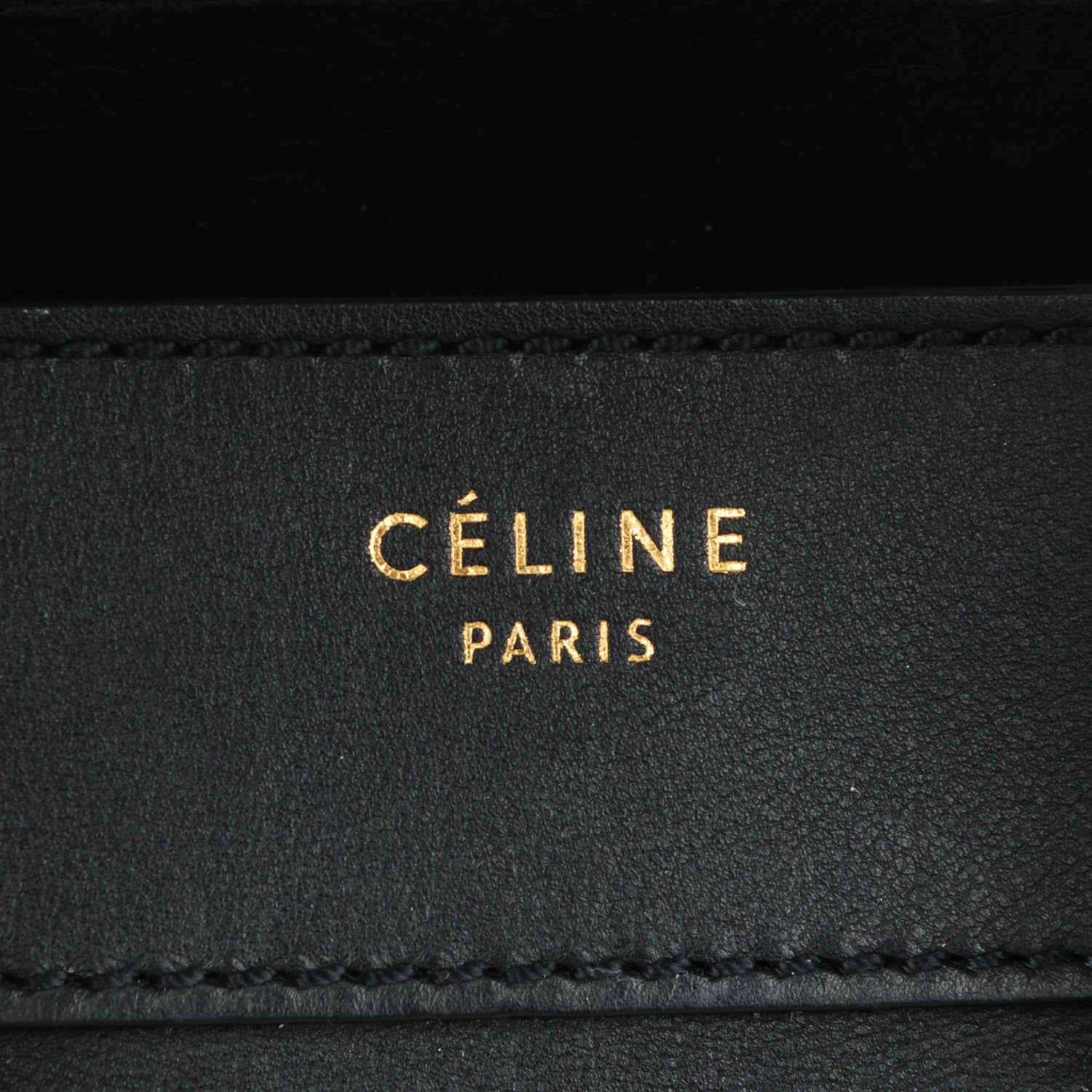 Celine Smooth Calfskin Micro Luggage Black 6 of 9