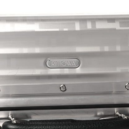 Fendi X RIMOWA Aluminum FF Print Roll Away Carry On Luggage Silver 7 of 11