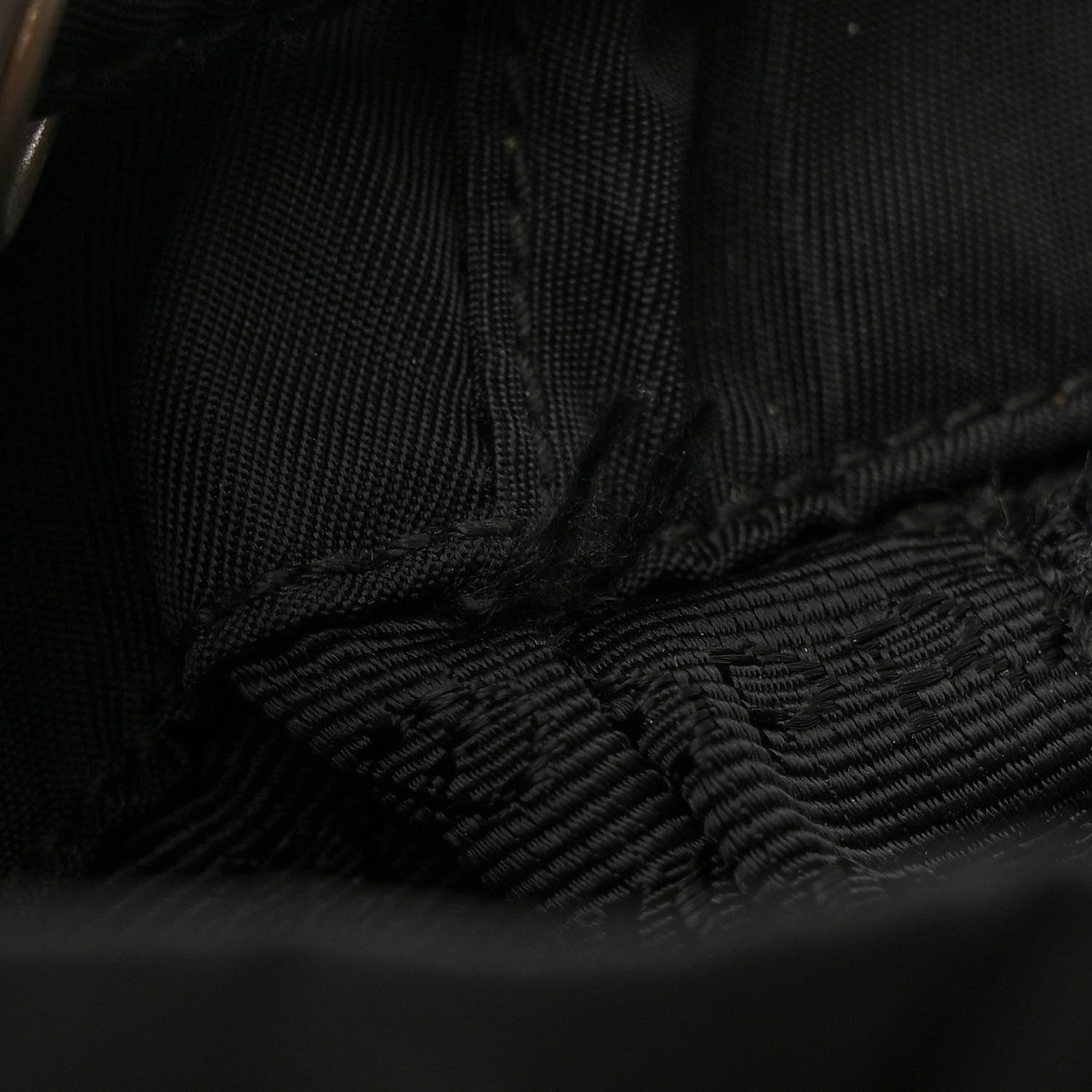 Prada Tessuto Nylon Vela Cinch Backpack Black 11 of 11