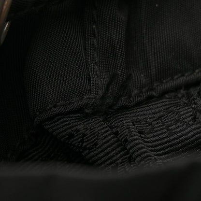 Prada Tessuto Nylon Vela Cinch Backpack Black 11 of 11