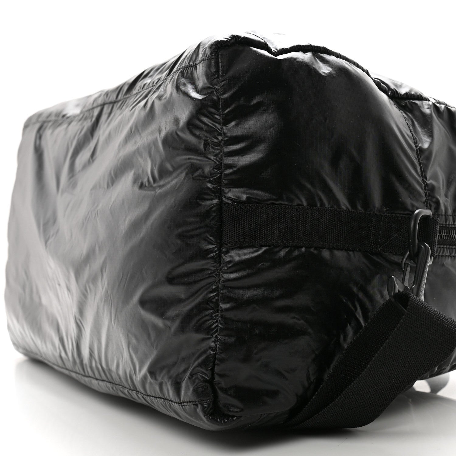 Saint Laurent Nylon Nuxx Ripstop Duffle Black White 8 of 12