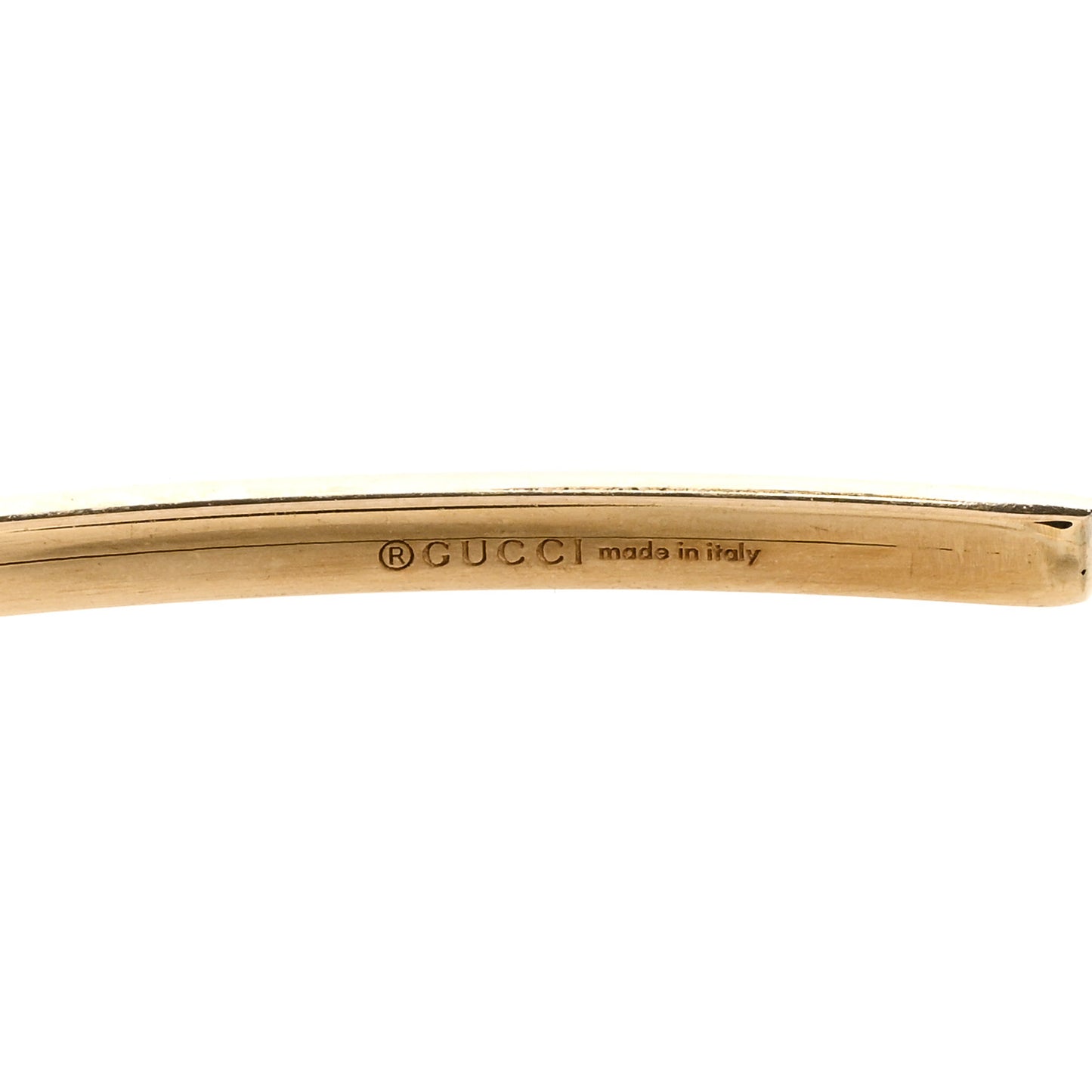 18K Yellow Gold Diamond GG Running Choker Necklace