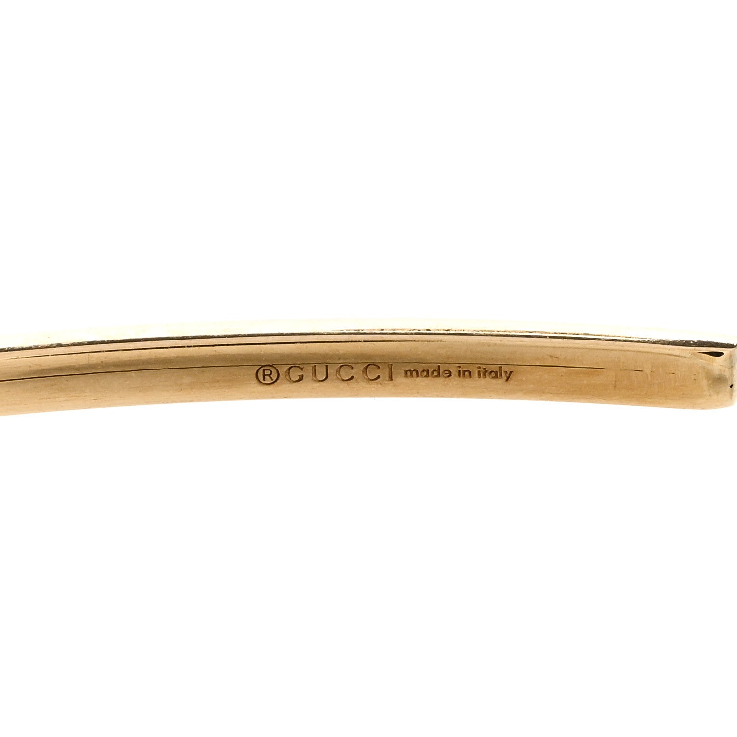 Gucci 18K Yellow Gold Diamond GG Running Choker Necklace 4 of 4