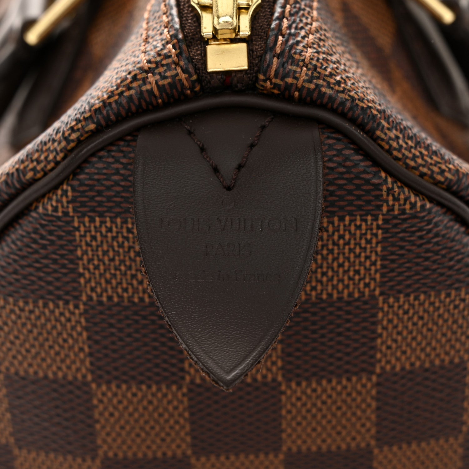 Louis Vuitton Damier Ebene Speedy 25 6 of 9