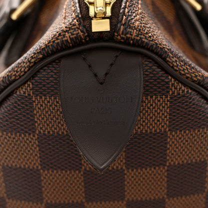 Louis Vuitton Damier Ebene Speedy 25 6 of 9