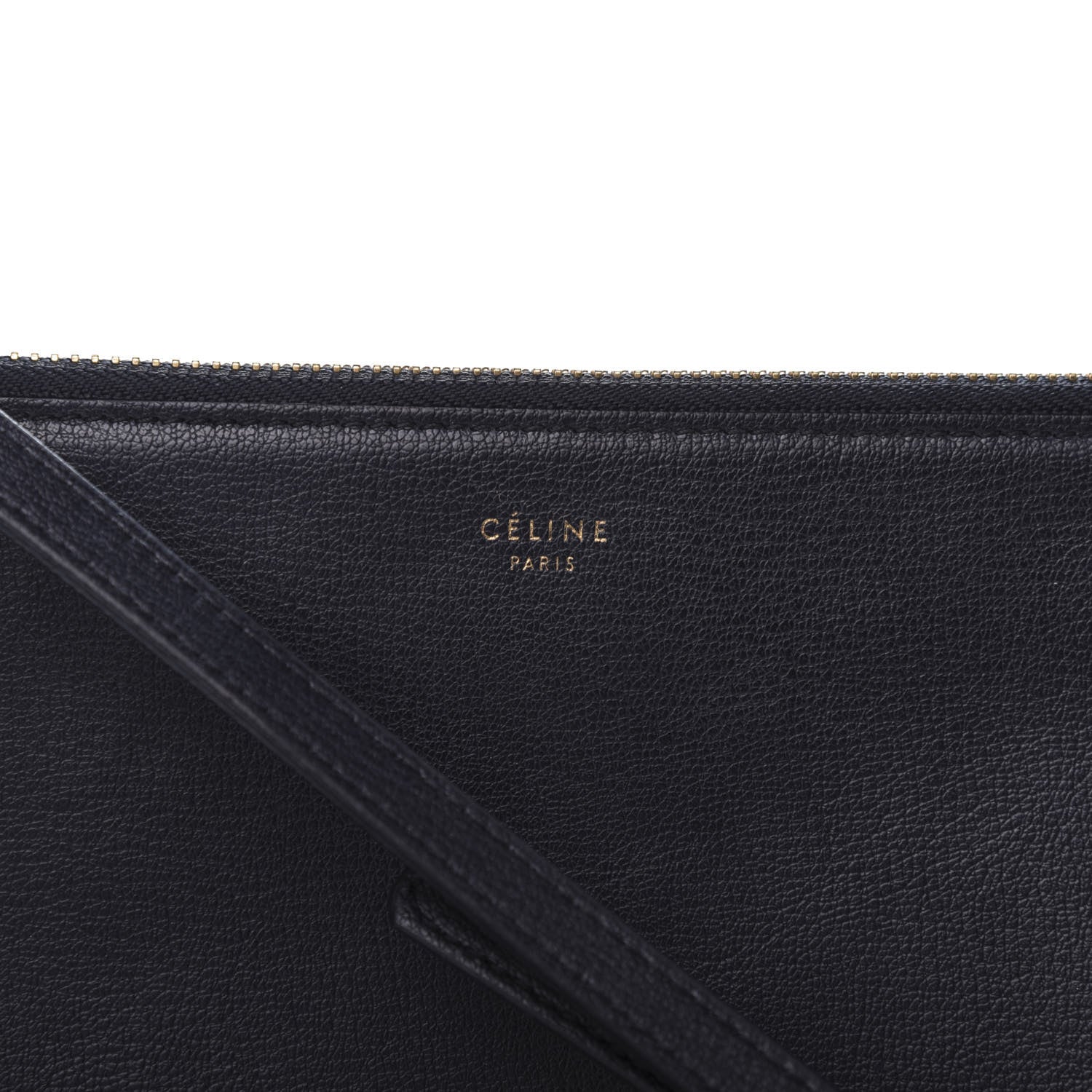 Celine Goatskin Large Trio Crossbody Bag Dark Blue 10 of 16