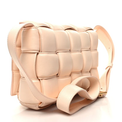 Bottega Veneta Nappa Maxi Intreccio Padded Cassette Crossbody Bag Melon Washed 3 of 11