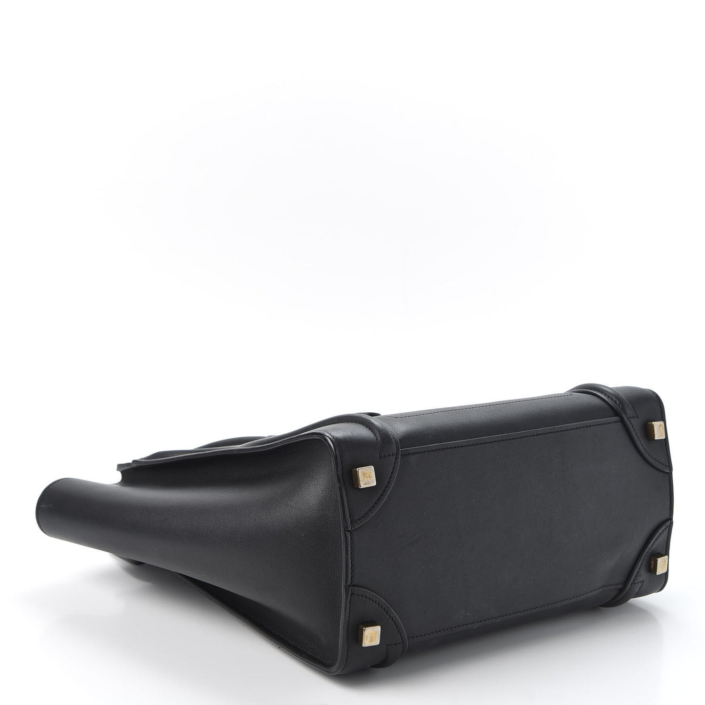 Smooth Calfskin Micro Luggage Black
