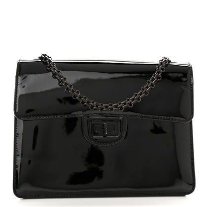 Chanel Patent Mini Reissue Flap Black 1 of 11