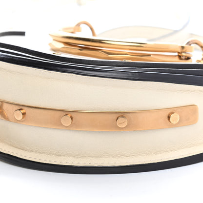Chloe Calfskin Small Nile Bracelet Minaudiere Bag Off White 8 of 9